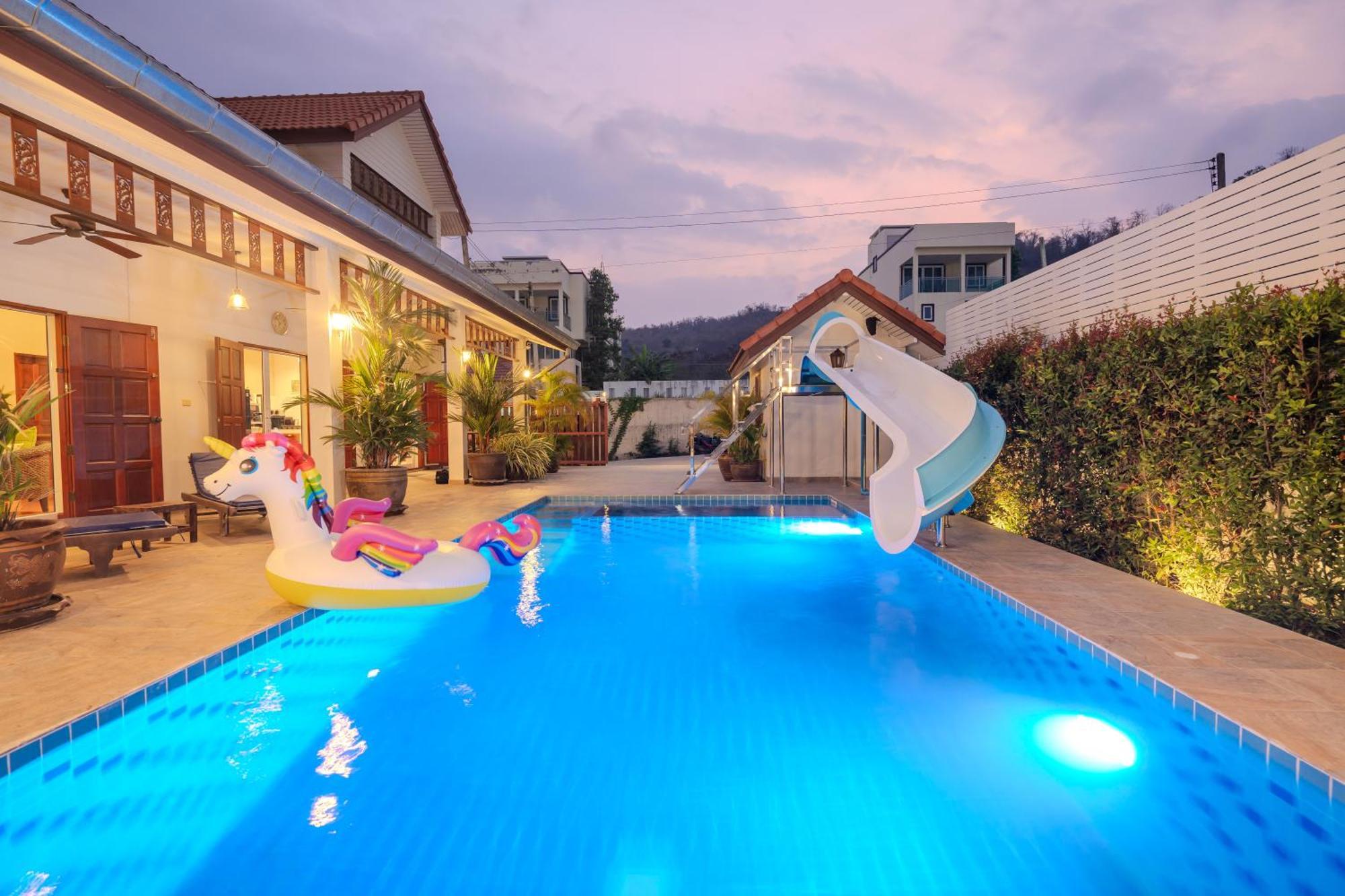 Baan Kiang Lay Phu View Hua Hin Private Pool Villa บ้านเคียงเลภูวิว หัวหิน พูลวิลล่า กลางเมือง ใกล้หาดหัวหิน 外观 照片